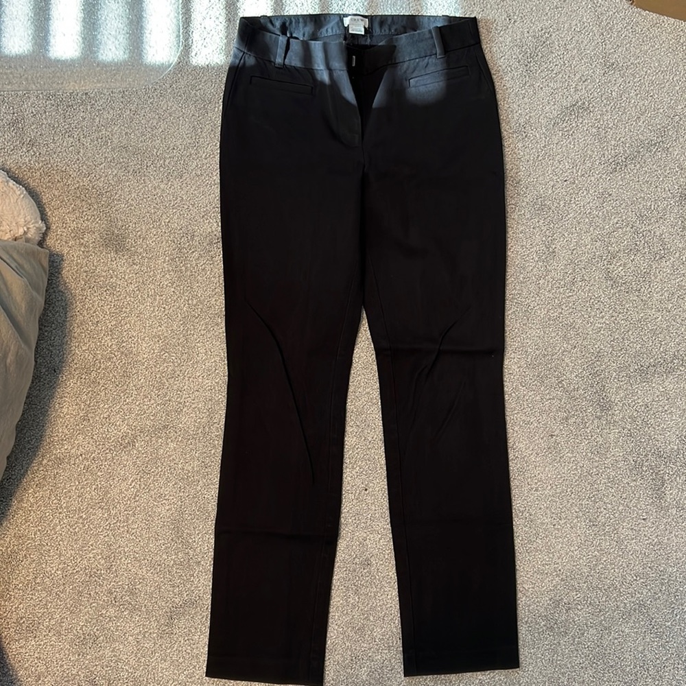 J. Crew Size 2R Black Dress Pants